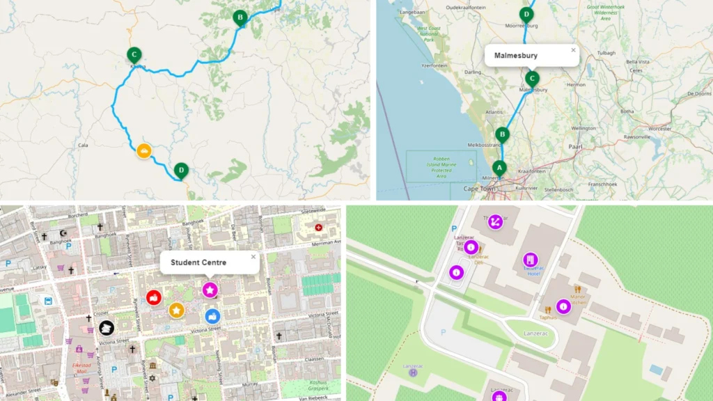 Interactive map plugin WordPress